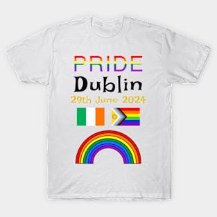 Pride Dublin Ireland 2024 T-Shirt